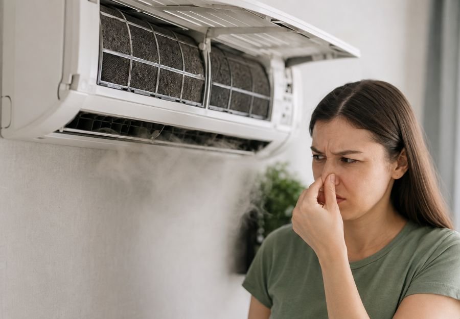 أسباب خروج رائحة كريهة من المكيف وكيف تتخلص منها نهائيًا
